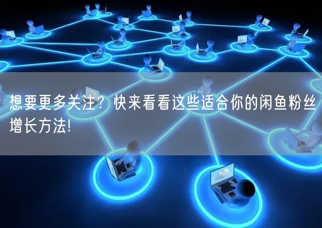 想要更多关注？快来看看这些适合你的闲鱼粉丝增长方法!