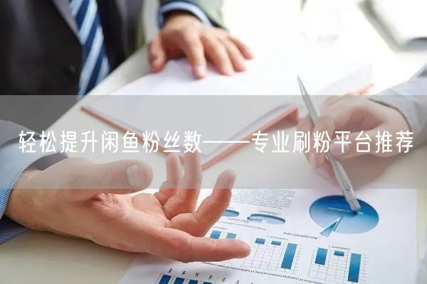 轻松提升闲鱼粉丝数——专业刷粉平台推荐