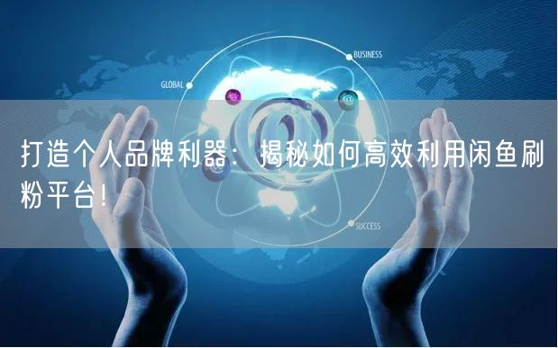 打造个人品牌利器：揭秘如何高效利用闲鱼刷粉平台！