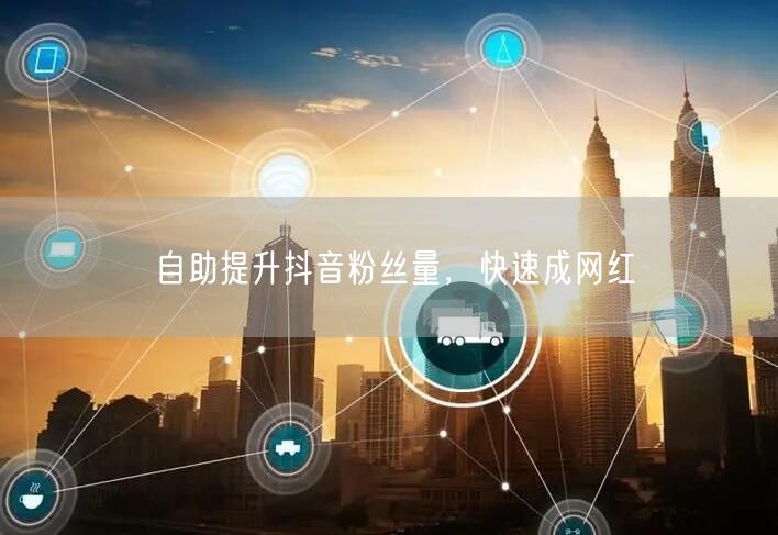自助提升抖音粉丝量，快速成网红