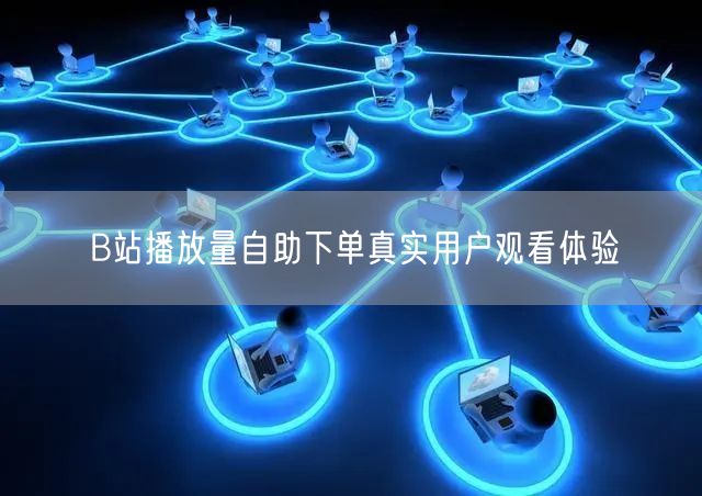 B站播放量自助下单真实用户观看体验