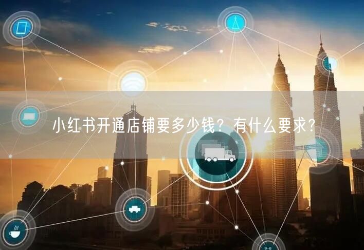 小红书开通店铺要多少钱？有什么要求？