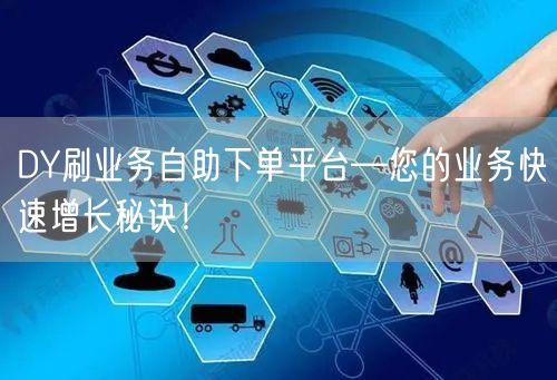 DY刷业务自助下单平台—您的业务快速增长秘诀！