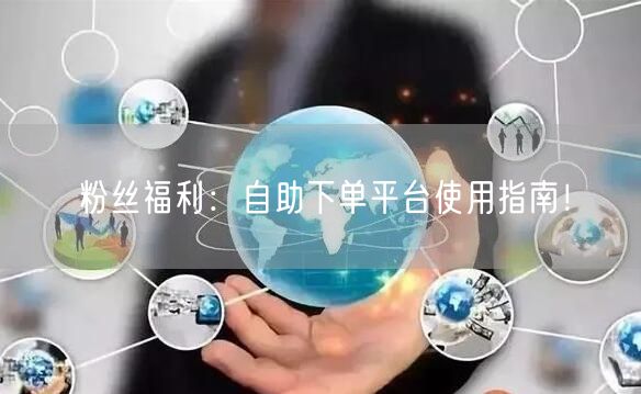 粉丝福利：自助下单平台使用指南！