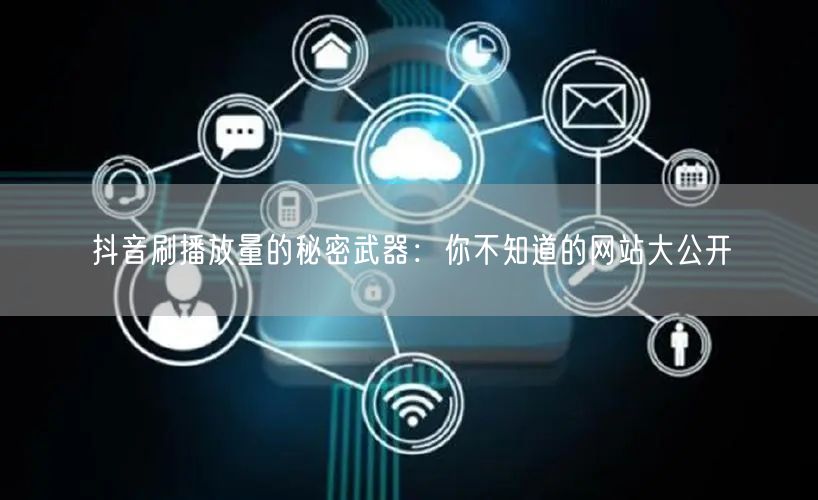 抖音刷播放量的秘密武器：你不知道的网站大公开