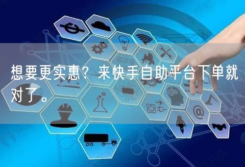 想要更实惠？来快手自助平台下单就对了。