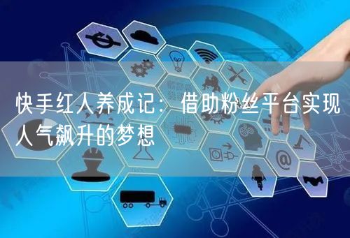 快手红人养成记：借助粉丝平台实现人气飙升的梦想