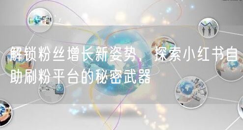 解锁粉丝增长新姿势，探索小红书自助刷粉平台的秘密武器