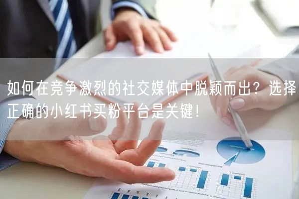 如何在竞争激烈的社交媒体中脱颖而出？选择正确的小红书买粉平台
