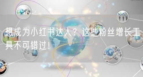 想成为小红书达人？这些粉丝增长工具不可错过！