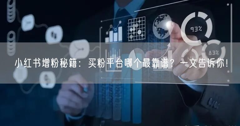小红书增粉秘籍：买粉平台哪个最靠谱？一文告诉你！