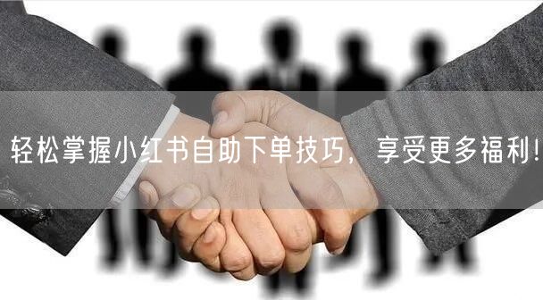 轻松掌握小红书自助下单技巧，享受更多福利！