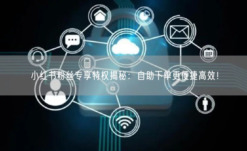 小红书粉丝专享特权揭秘：自助下单更便捷高效！