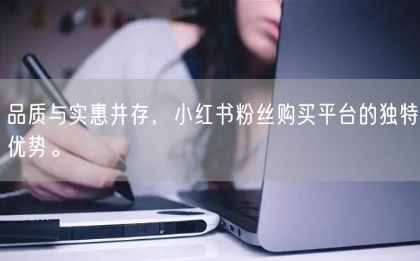 品质与实惠并存，小红书粉丝购买平台的独特优势。