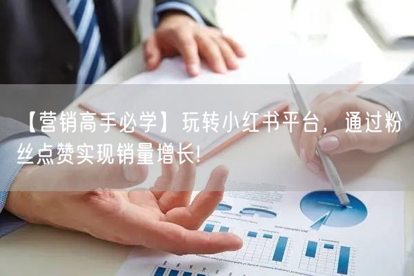 【营销高手必学】玩转小红书平台，通过粉丝点赞实现销量增长!