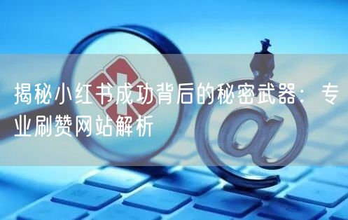 揭秘小红书成功背后的秘密武器：专业刷赞网