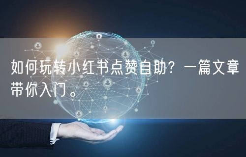 如何玩转小红书点赞自助？一篇文章带你入门。