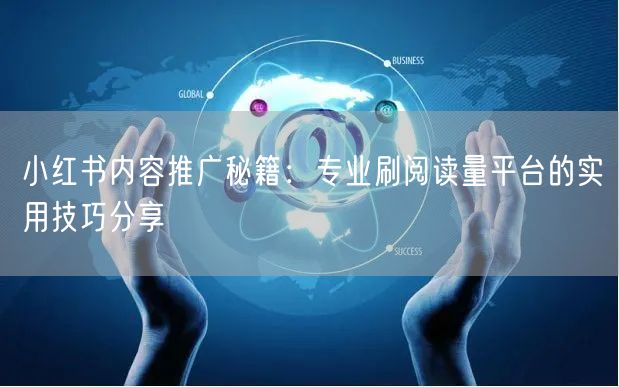 小红书内容推广秘籍：专业刷阅读量平台的实用技巧分享
