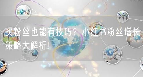买粉丝也能有技巧？小红书粉丝增长策略大解