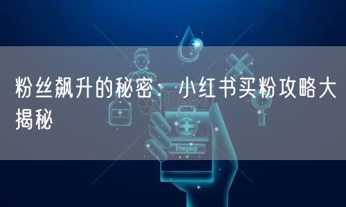 粉丝飙升的秘密：小红书买粉攻略大揭秘