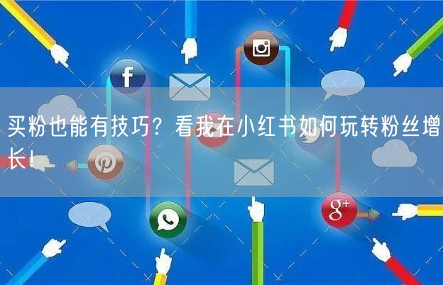 买粉也能有技巧？看我在小红书如何玩转粉丝增长！