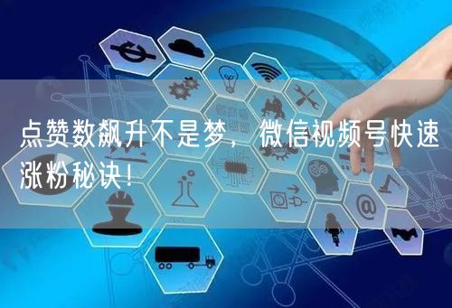 点赞数飙升不是梦，微信视频号快速涨粉秘诀！