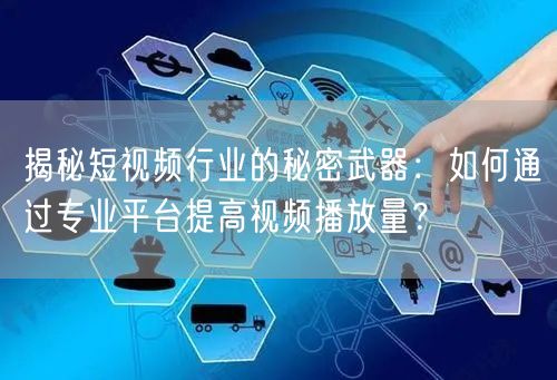 揭秘短视频行业的秘密武器：如何通过专业平台提高视频播放量？